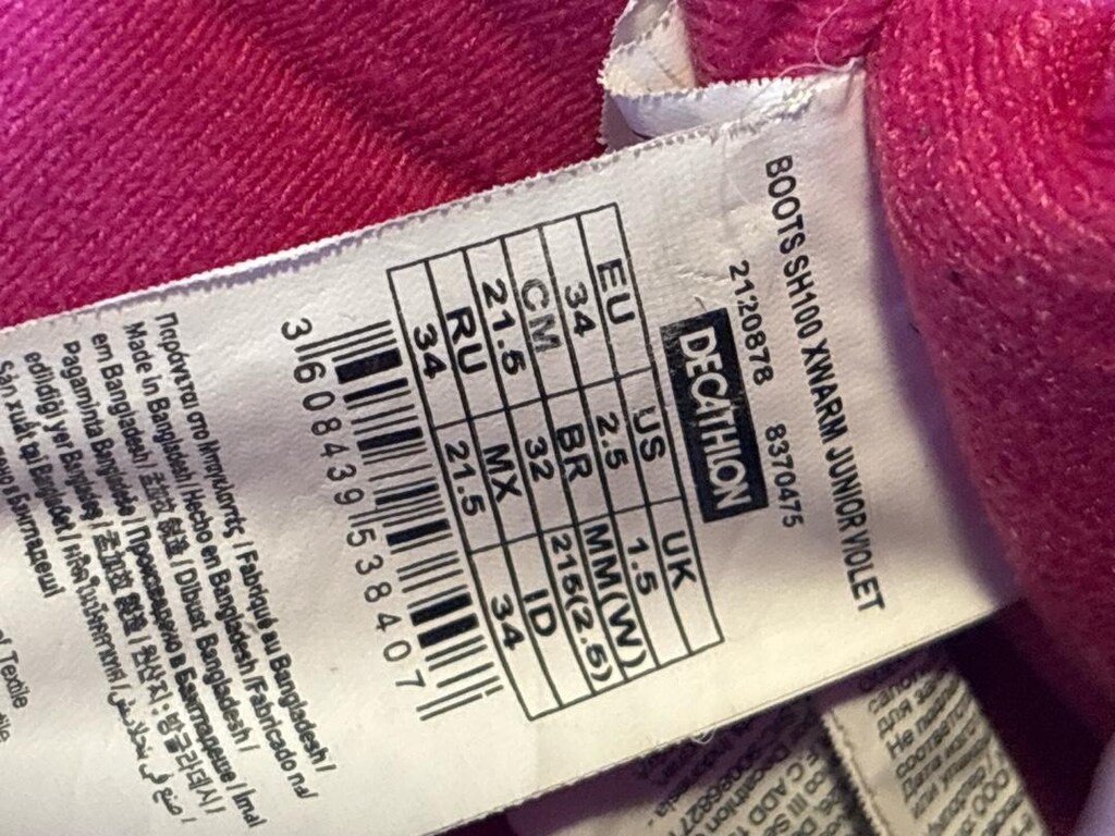 KIZ ÇOCUĞU KAR BOTU DECATHLON - 4