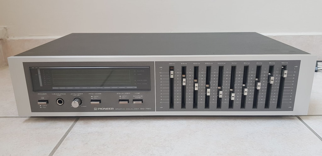 PIONEER SG-750 EKOLAYZER. AMBALAJ TEMİZLİKTE. EMSALSİZ. KUSURSUZ. - 2