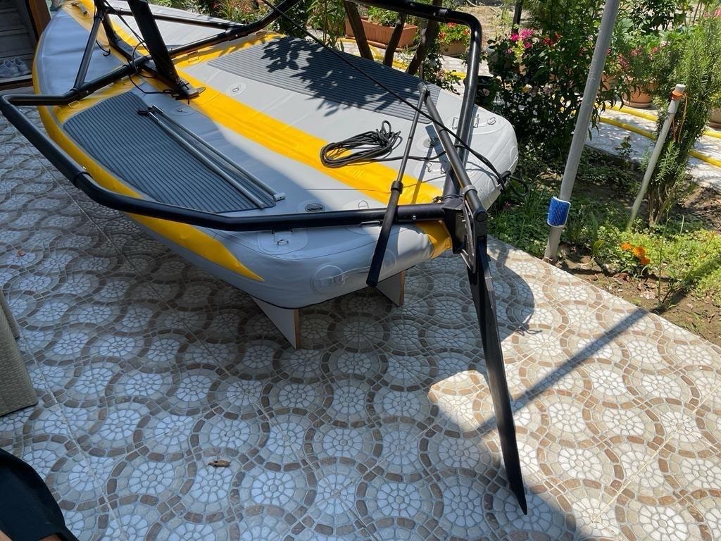 Yelken halatı şişme Tiwal 3.2 7SQM yelken ile