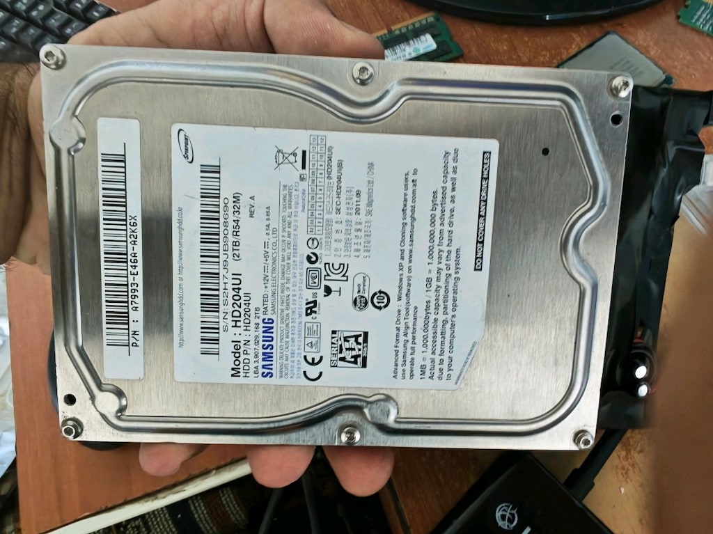 2 T HARD disk depolama - 2