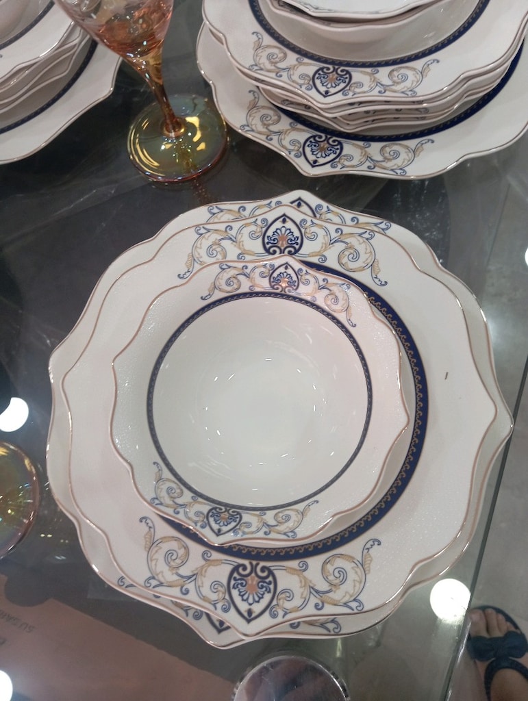 24 parça 6 kişilik yemek takımı - 13