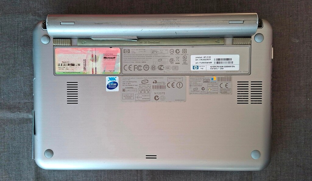 Hp Mini 2133 Pc Laptop - 4