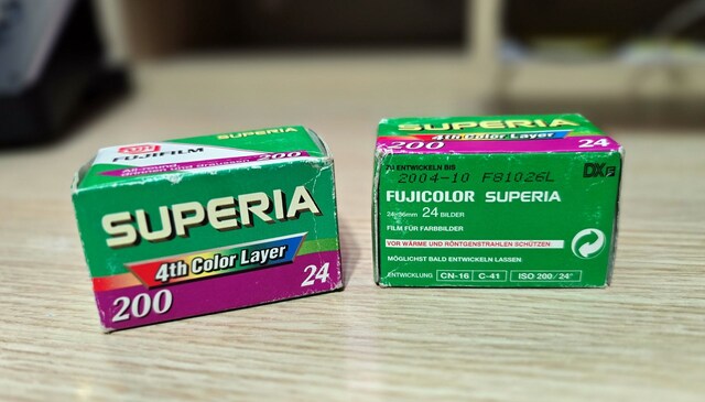 Fujifilm Superia (ISO 200/24) Analog Film (2 Adet)
