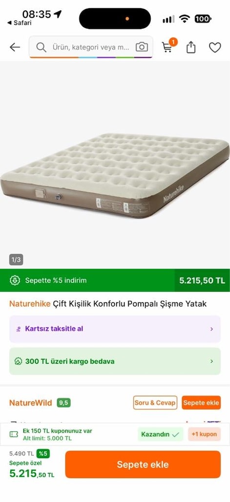 shufa 12 kişilık şişme çadır - 6