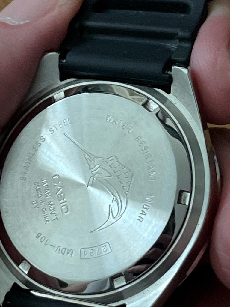 Casio Duro Marlin Bill Gates Saati - 3