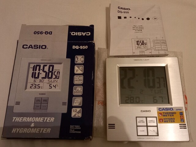 CASIO DQ-950 DİJİTAL MASA SAATİ