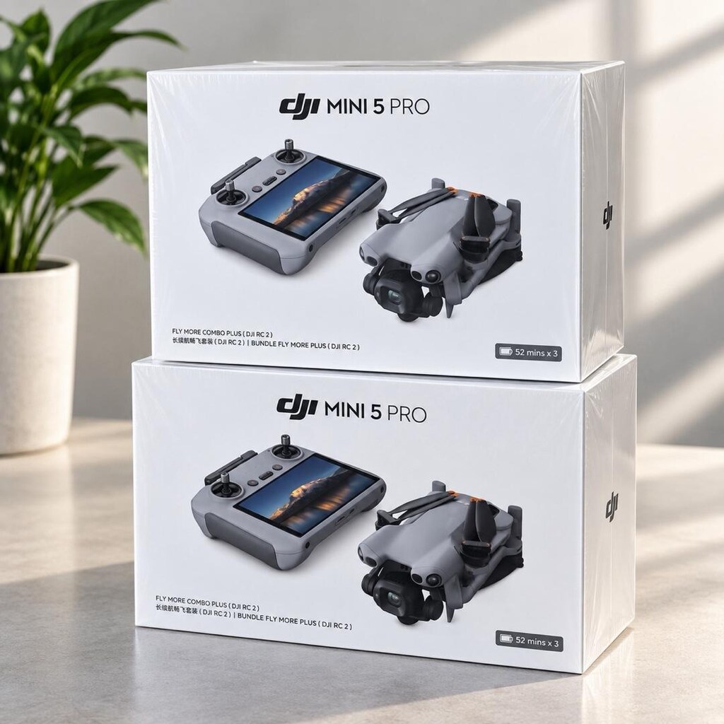 DJI MINI 5 PRO FLY MORE COMBO PLUS | DJI RC 2 | Sıfır Kapalı Kutu - 4