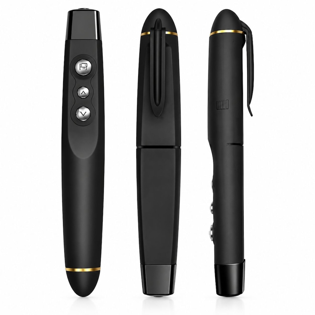 Çantalı Kablosuz Sunum kumandası Lazer Pointer PP1000 - 8