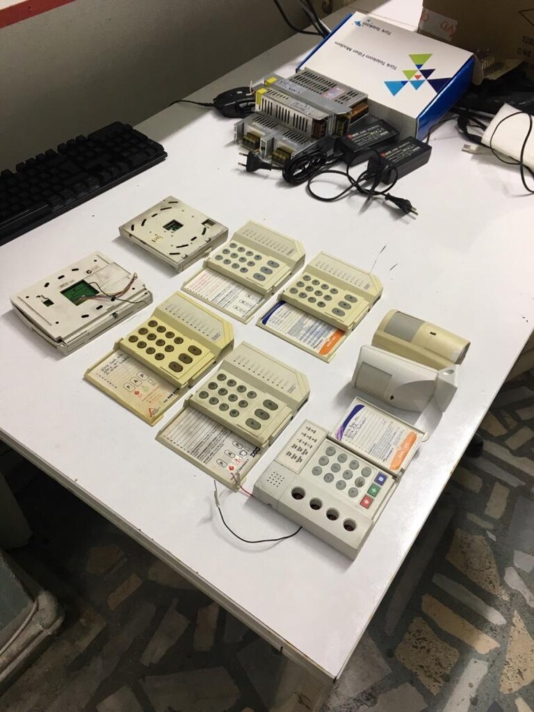 ümraniye teslim muhtelif keypad ve pır dedektör - 8
