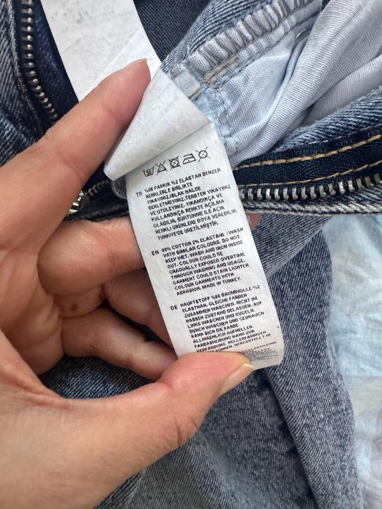 trendyol milla 36 bedan likralı kadın jean kot yırtmaçlı — görsel 6/7
