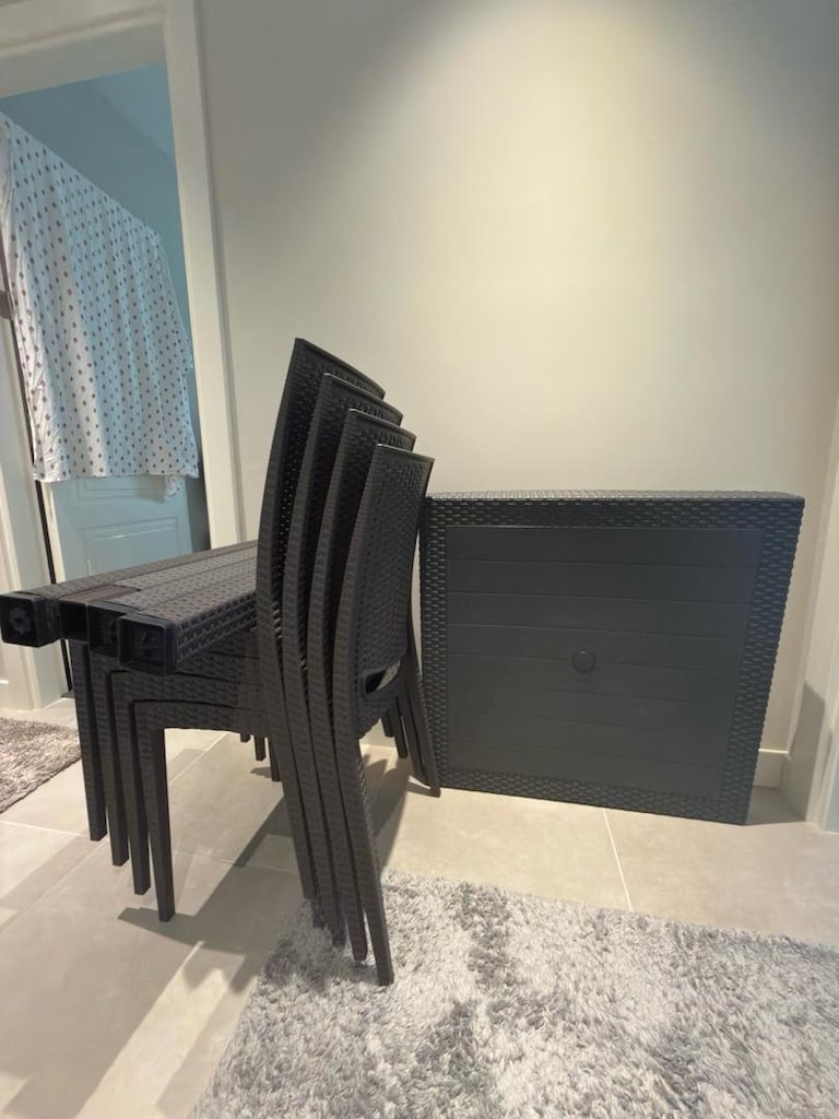 Masa + 4 Sandalye Rattan Görünümlü - 2