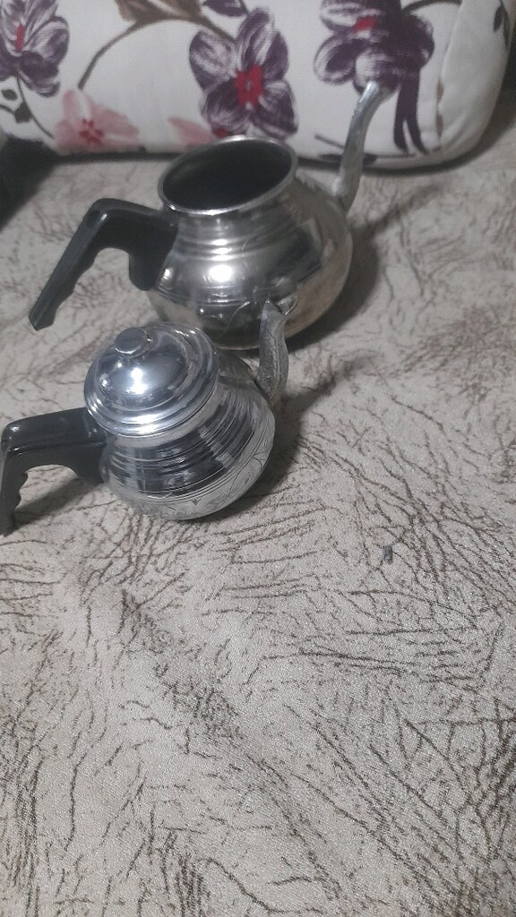 antika kalaylı çaydanlık - 3