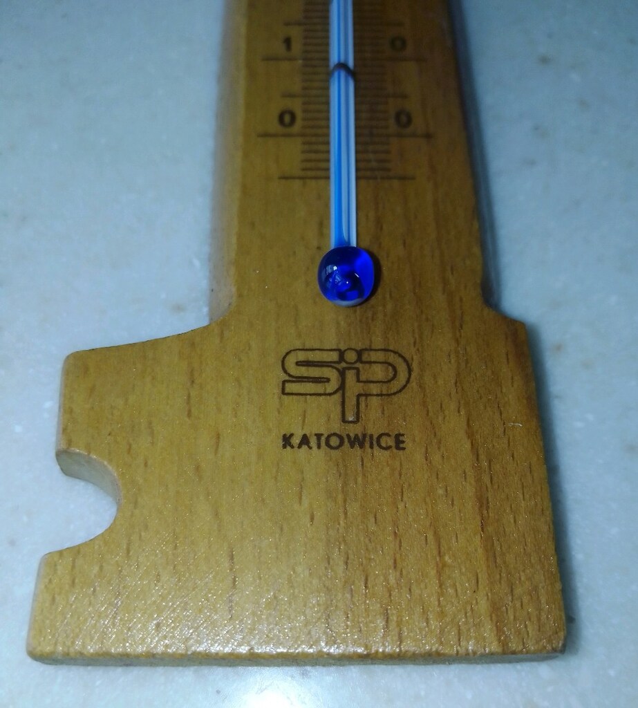 Made in Poland..Sip termometre. - 2
