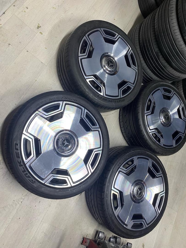 20 inç 5x112 Maybach jant lastik takımı - 3
