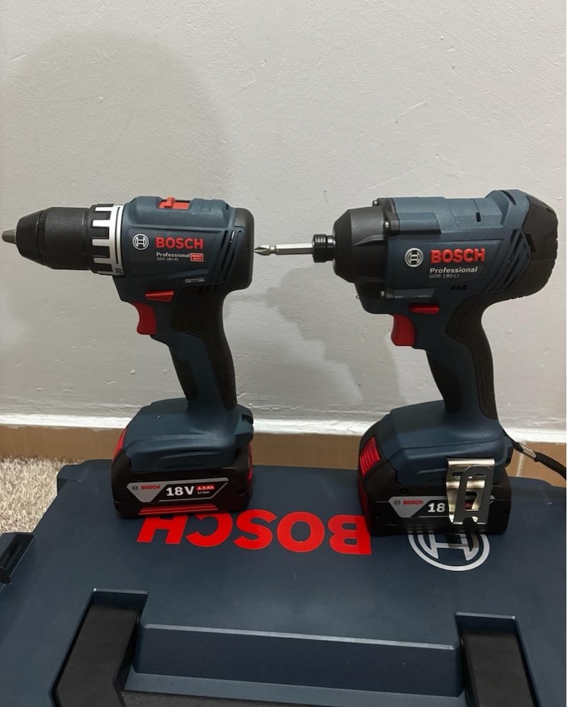 Bosch Profesyonel Vidalama ve Darbeli Somun Sıkma Seti (Sıfır Orjinal) - 5