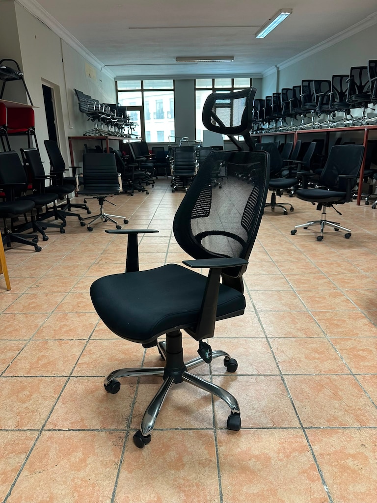 KLAS OFİS ÜSKÜDAR KROM AYAKLI MÜDÜR KOLTUĞU İKİNCİ EL - 3