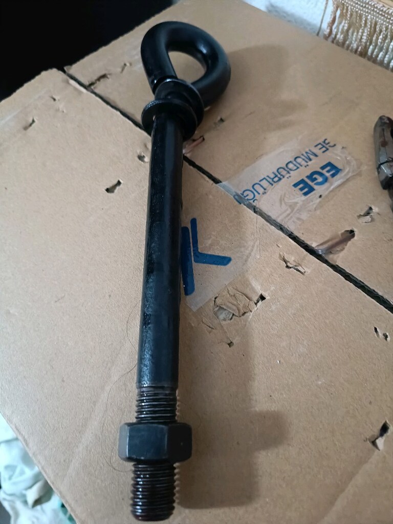 Çeki demiri 25 cm. Kalın çelik - 7