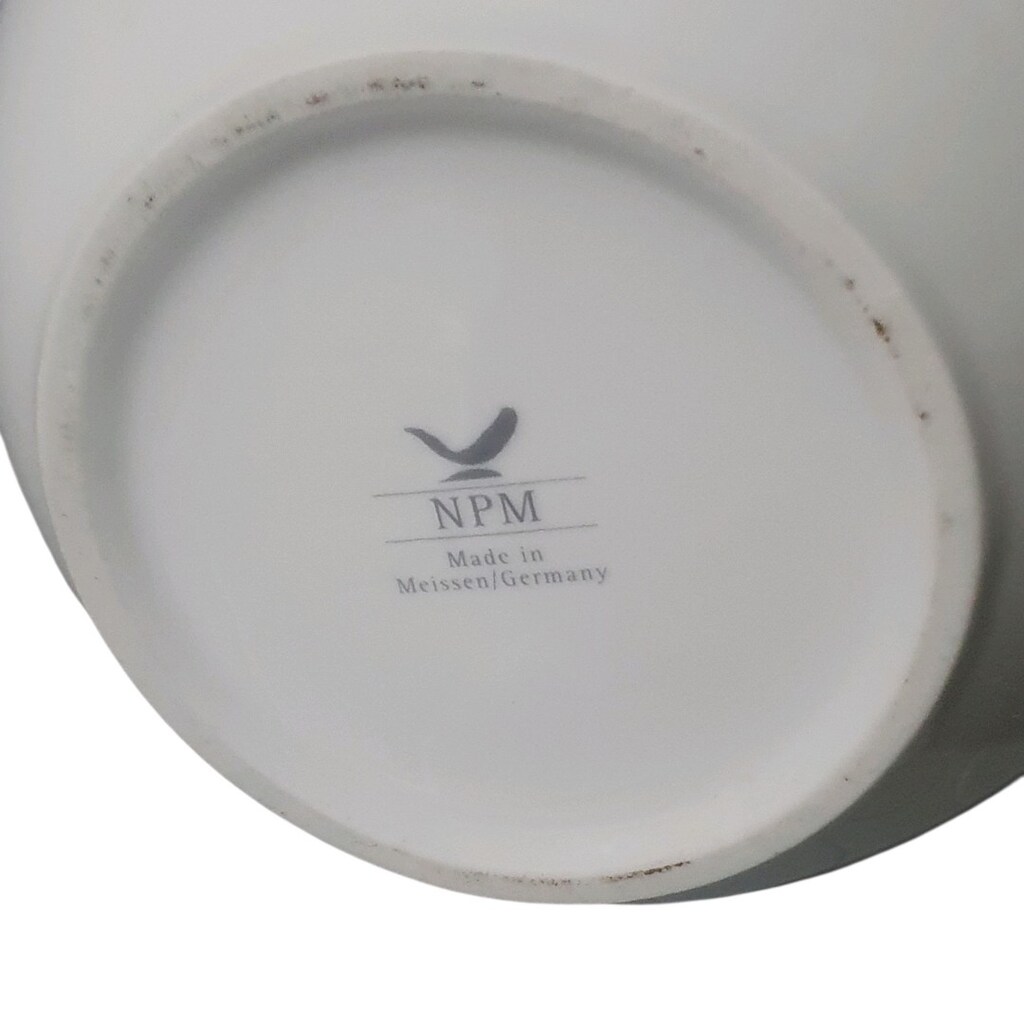 Vintage Alman NPM Porselen Yumurta Vazo - 4