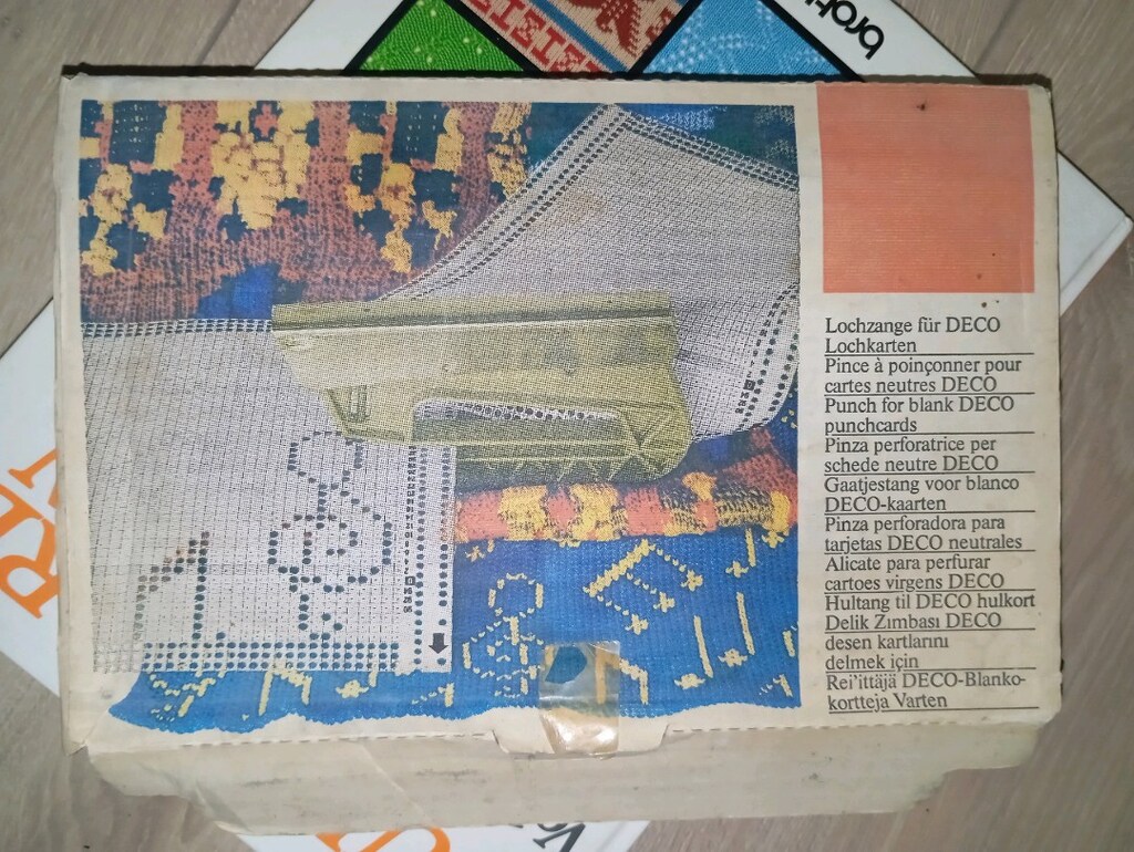 PASSAP DECO Delme Aparatı + Brother Punch Card Pattern kitabı - 2