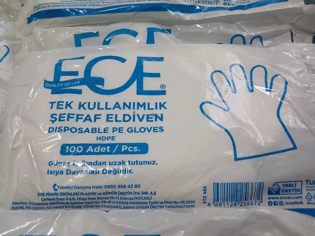 şefaf ECE HIŞIR ELDİVEN TeK KULANIM 10 kli var - 9