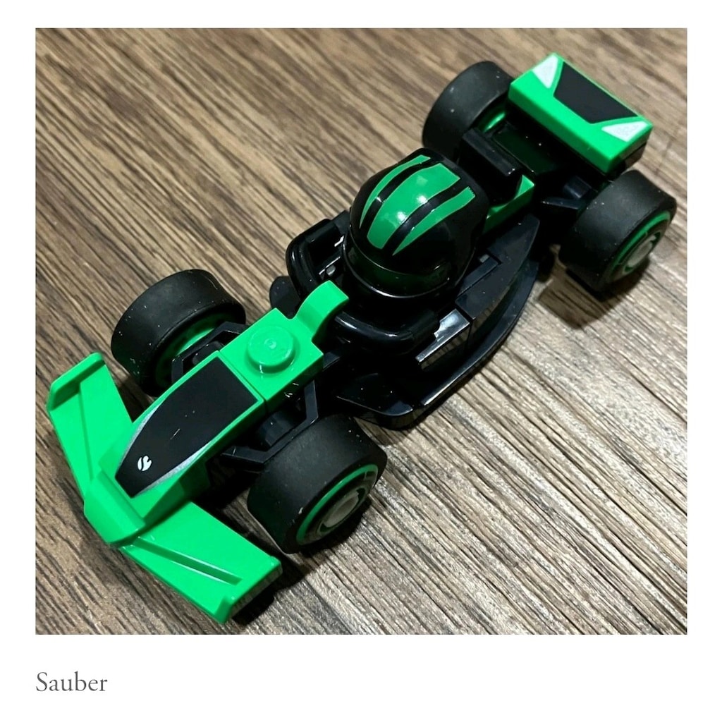 LEGO 71049 Minifigures Formula F1 Race Cars NO:9 Sauber yarış arabası - 2