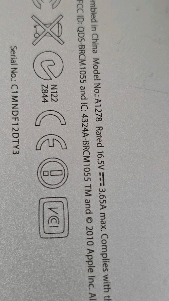 Apple macbook pro 13 inç A1278 harddisk ve kablosu yok, yedek parça - 2