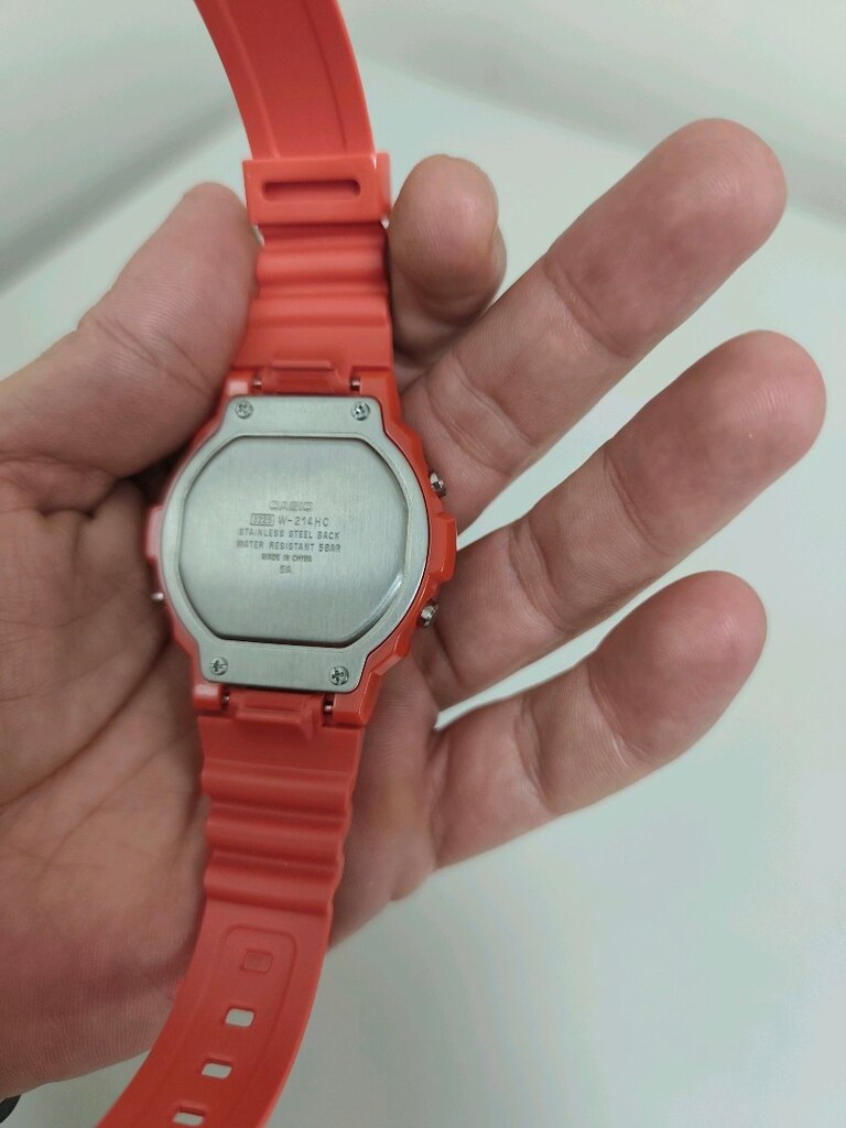 Orjinal Casio W-214HC HATASIZ - 6