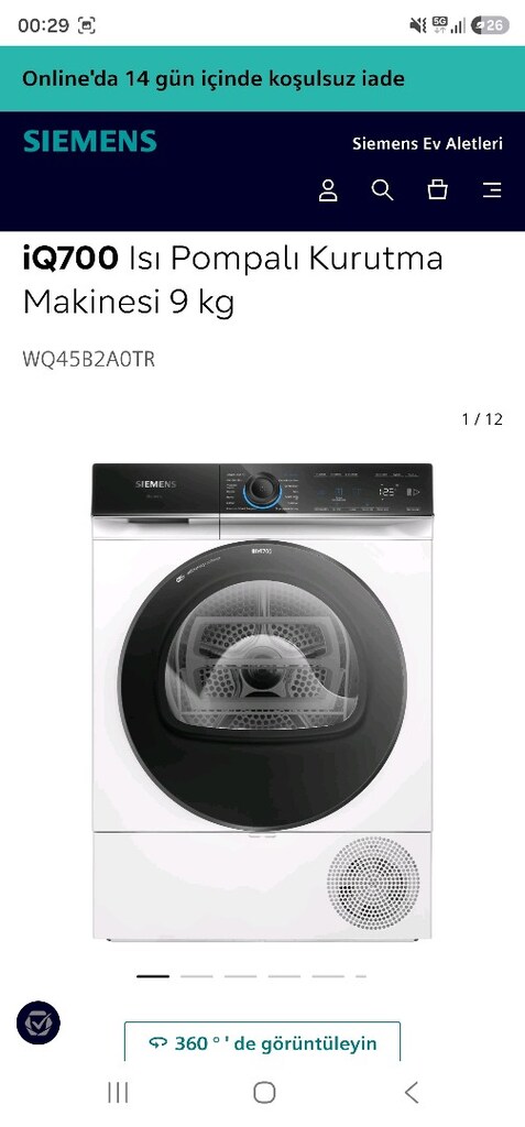 SIEMENS BEYAZ EŞYA MEMURDAN SATILIK - 4