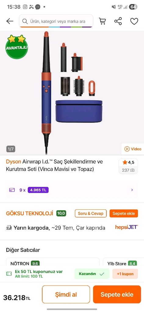 Dyson AirWrap - 10