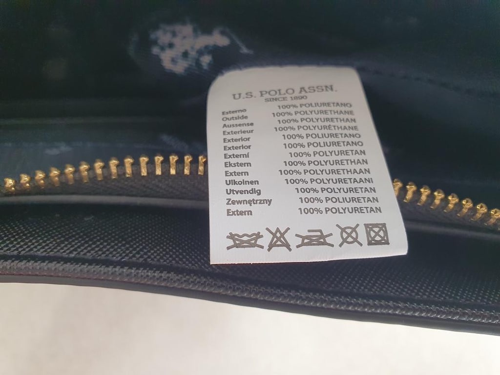 U.S POLO ASSN SİYAH POLİÜRETAN ÇANTA KULLANILMADI SIFIR - 4