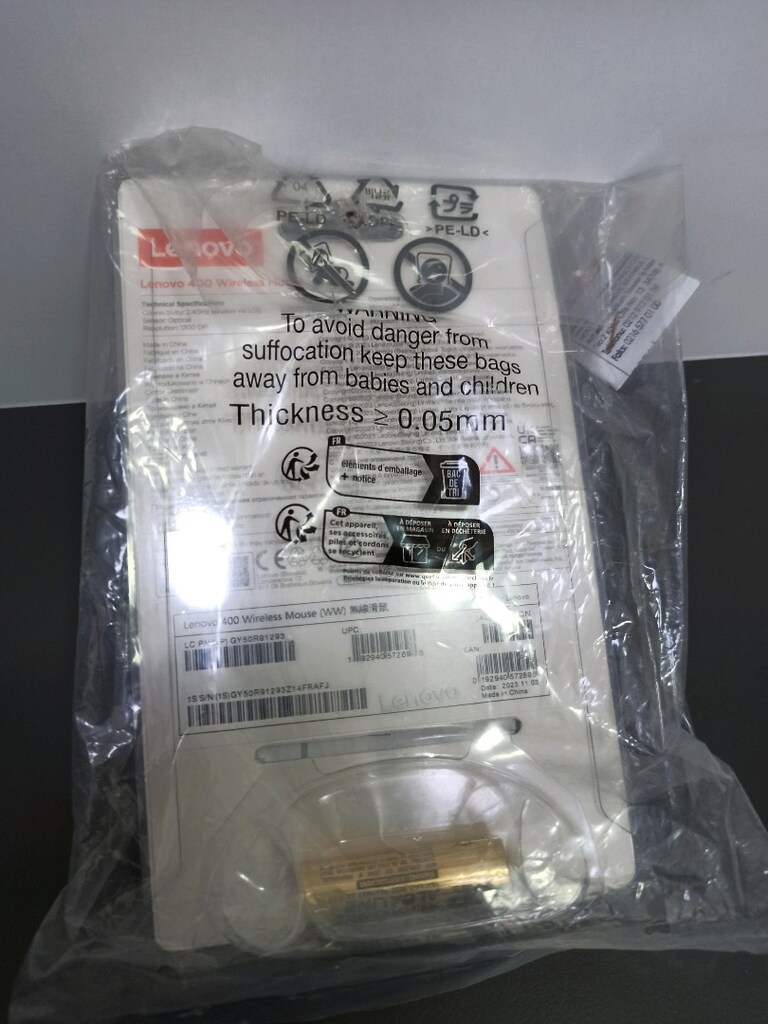 Lenovo Mouse Kablosuz orjinal 400 Model sıfır - 3