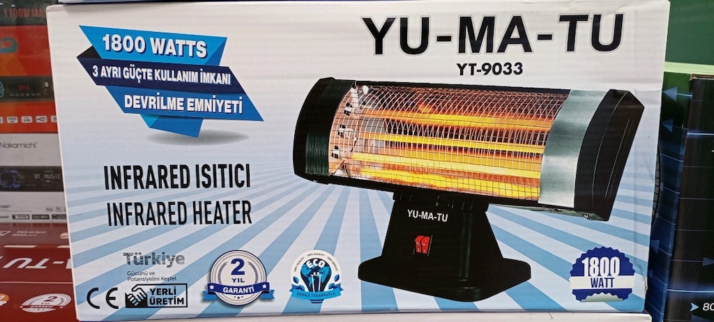 Yumatu Yer Tipi 1800 W Isıtıcı - 6