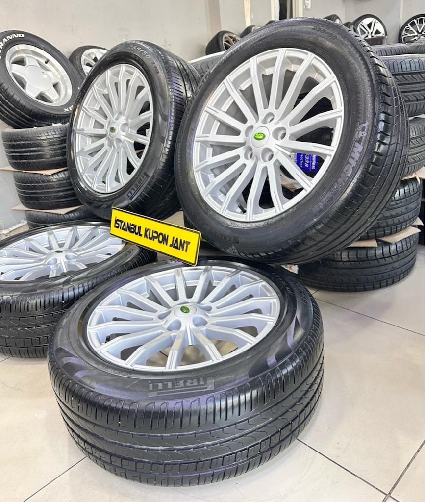 19 İNÇ JANT LASTİK TAKIMI 5x120 ORJİNAL RANGE ROVER 255/50/19 SET - 6