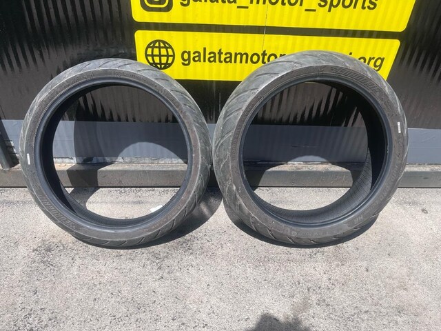 Aprilia RS457 orijinal az kullanılmış takım lastik