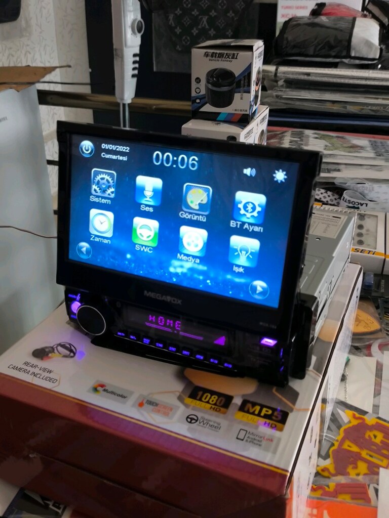 Megavox İndash Oto Teyp Sifir - 5
