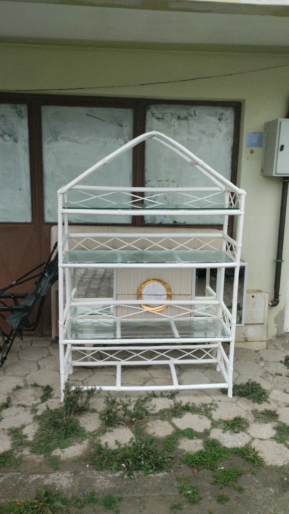 bambu kitaplık ,dekoratif raf - 3