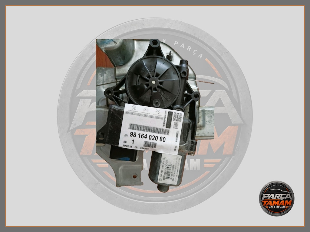PEUGEOT 208 2008 SAĞ ÖN CAM KRİKO MOTORU 9816402080 - 2