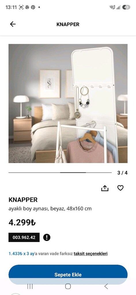 IKEA BOY AYNASI - 3