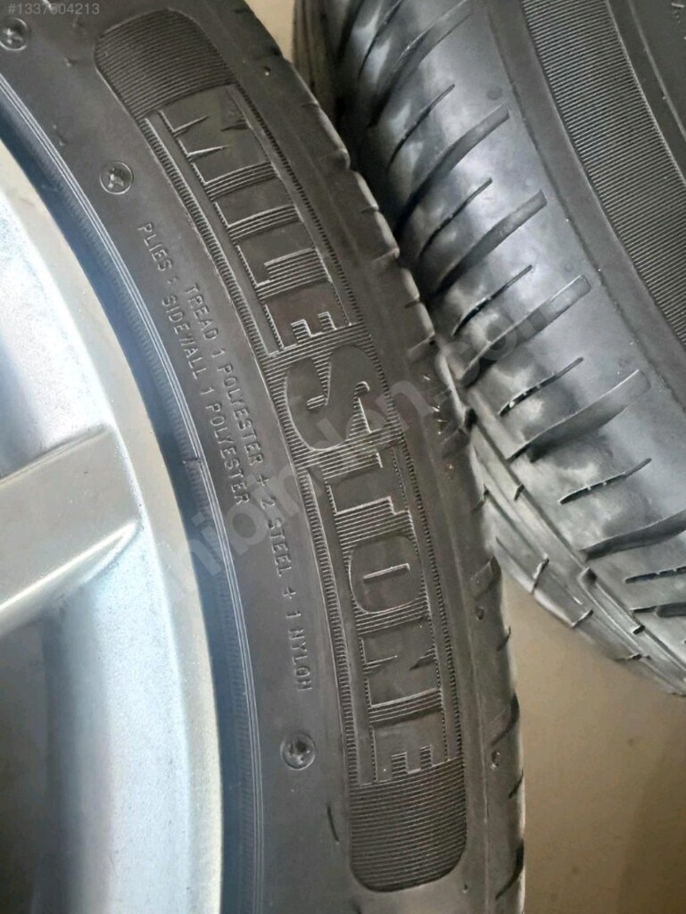 16 5x100 pasific orjinal jant lastik takımı hatasız sıfır ayar - 8