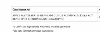 Apple Watch 10 GPS 46mm S/M beden - 3