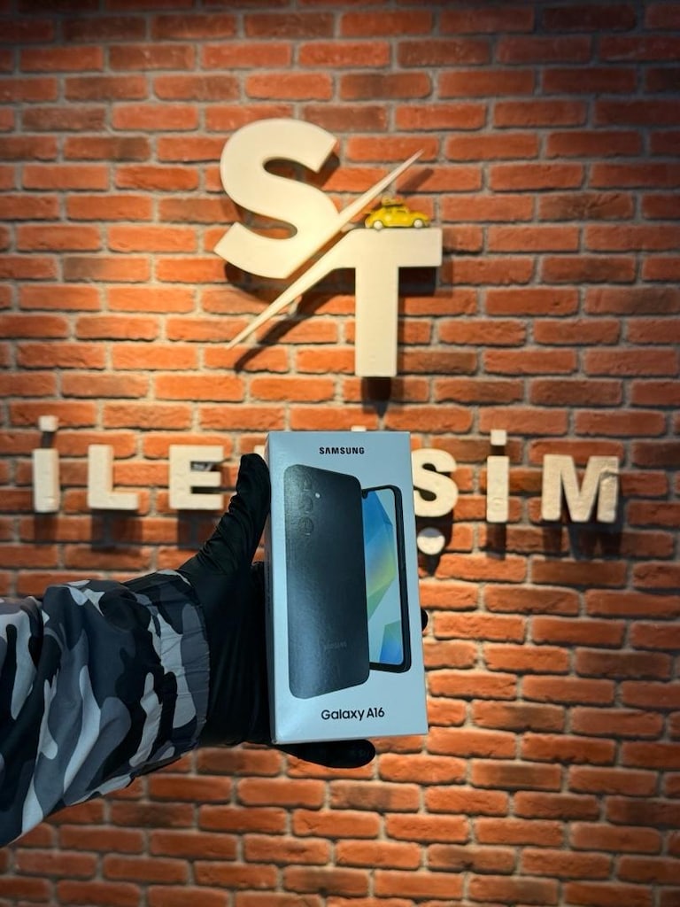SIFIR KUTUSUNDA SAMSUNG A16 ST İLETİŞİM’DE