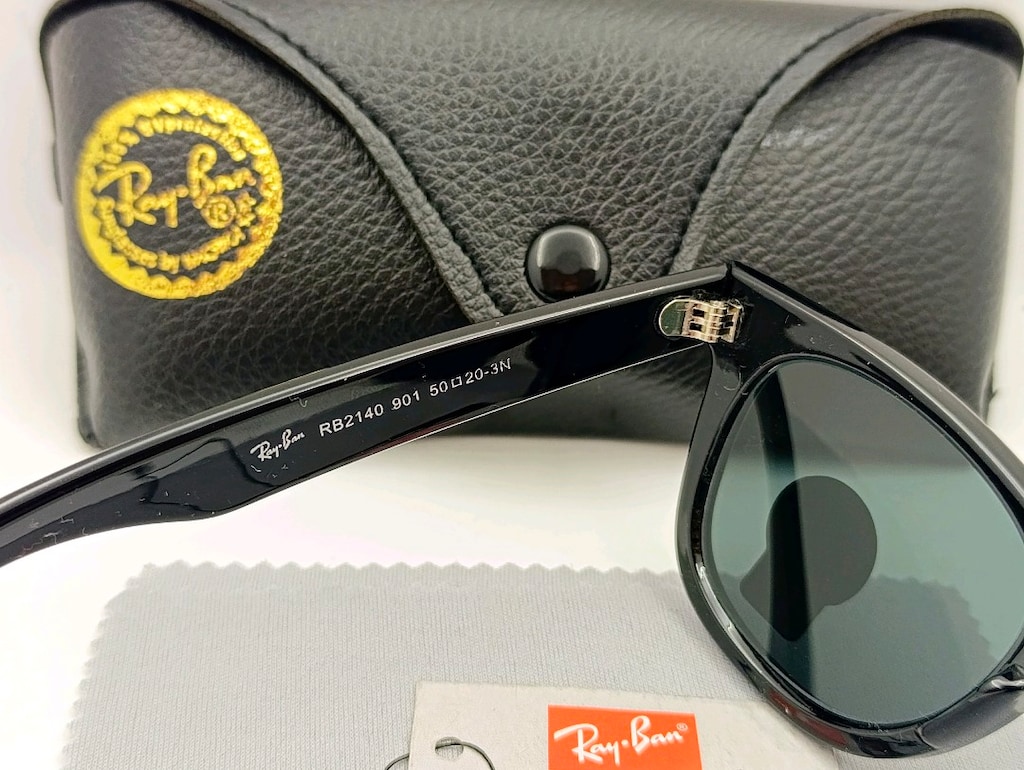 SIFIR KUTUSUNDA, RAYBAN (EĞİK MODEL) WAYFARER UV400 KORUMALI - 8