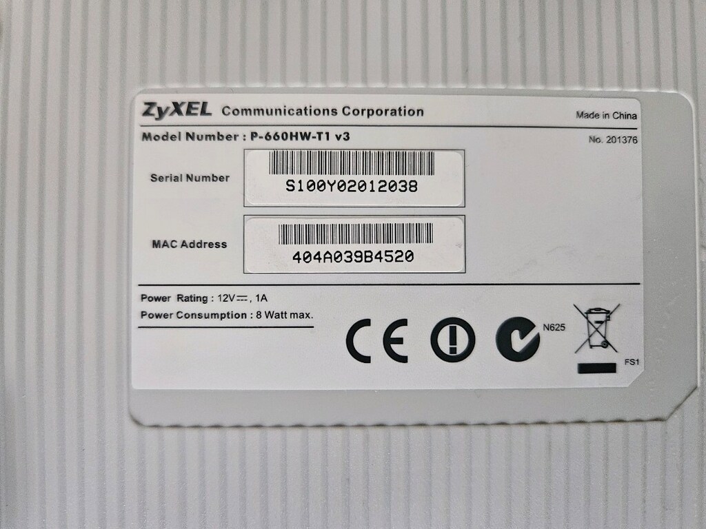 ZYXEL P-660HW-T1V3 ADSL2 BEYAZ MODEM - 4