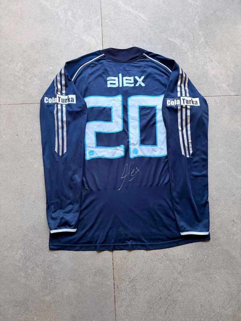 Alex De Souza 2005-2006 deplasman forması - 2