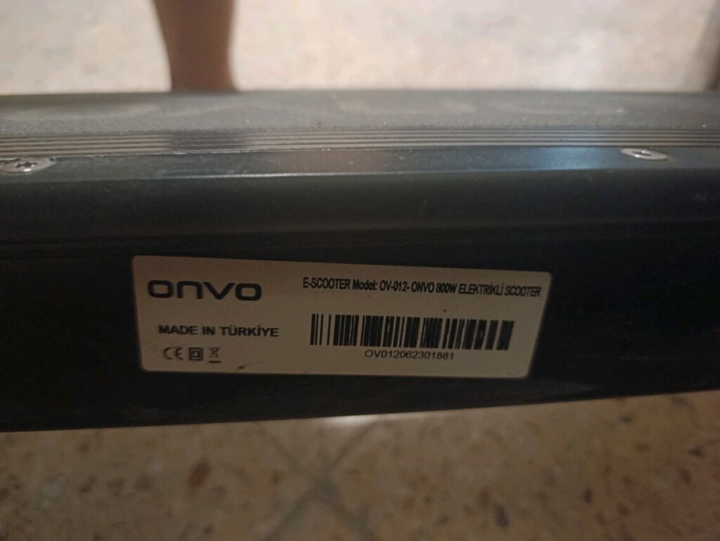 onvo scooter vo 12 - 16