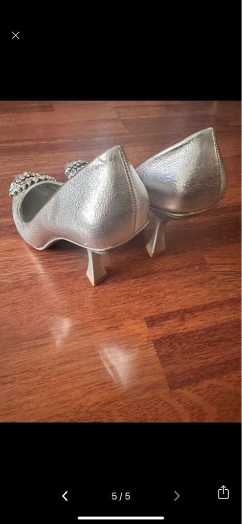 Desa Taşlı Gümüş Kadın Stiletto - 5