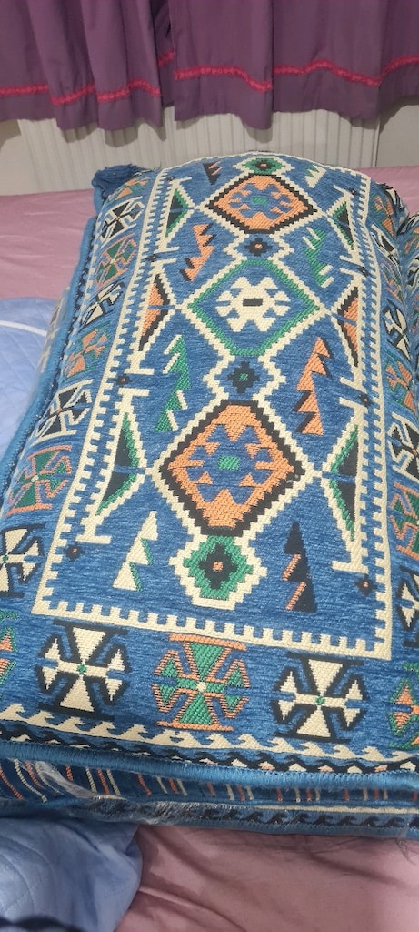 4 adet şark köşesi mavi - 2