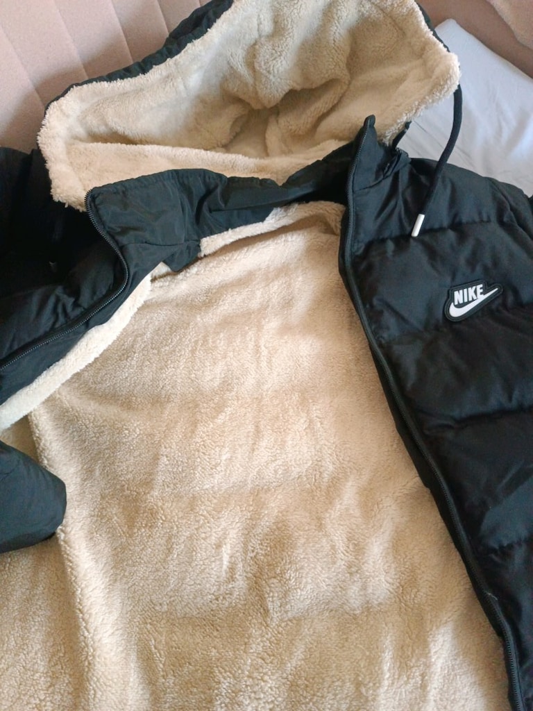NIKE marka sişme peluş mont beden 16 etiketi üzerinde sıfır üründür - 2
