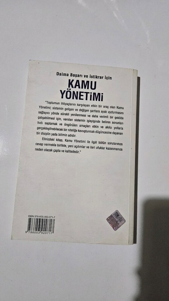 Kamu Yönetimi Kitap - 3