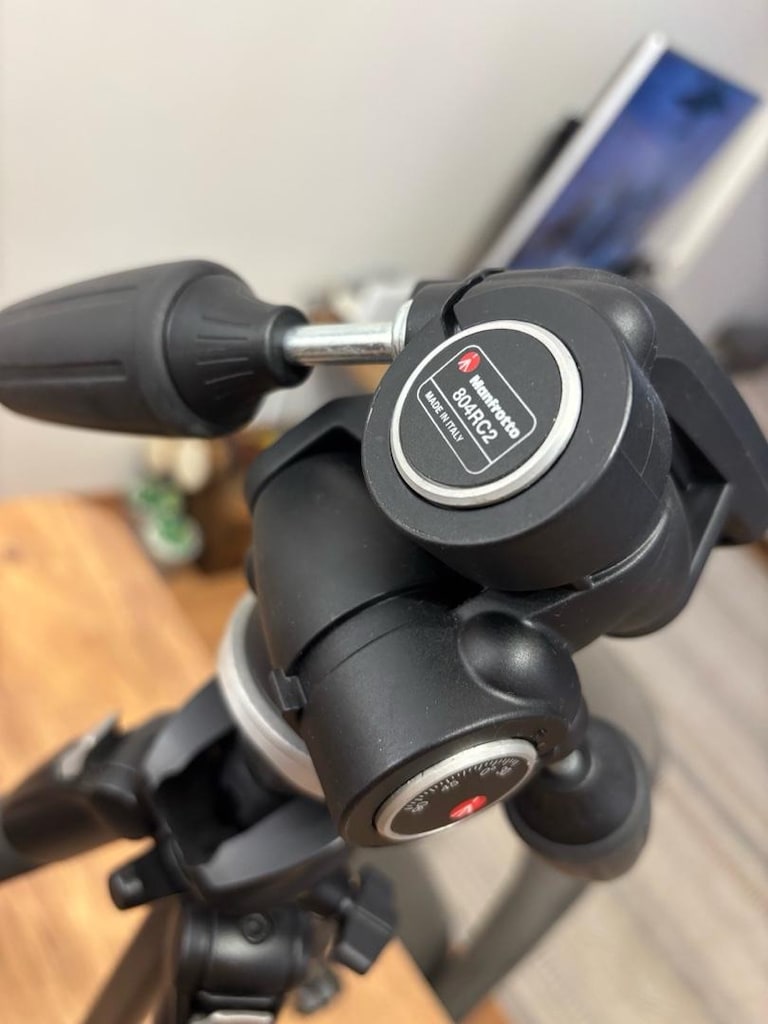 Manfrotto 190XPROB Tripod 804RC2 Kafa ve Çanta - 2